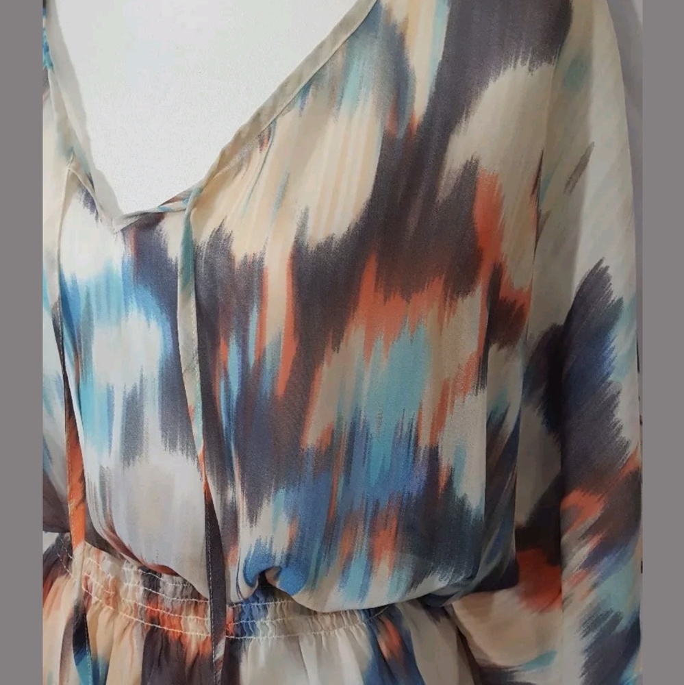 H&M Multicolor Abstract Blouse